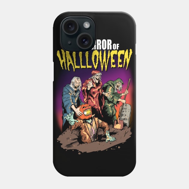 The HORROR of HALLOWEEN Phone Case by PickledGenius