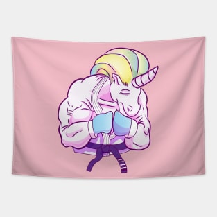 Unicorn Jiu-jitsu bow Tapestry