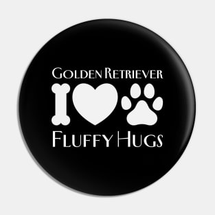 Golden Retriever Dog Pin