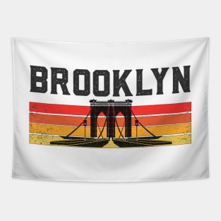 Vintage Brooklyn bridge Souvenir Tapestry