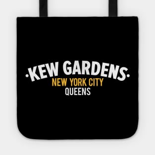 Minimalist Kew Gardens Logo - Capturing the Essence of Queens Tote