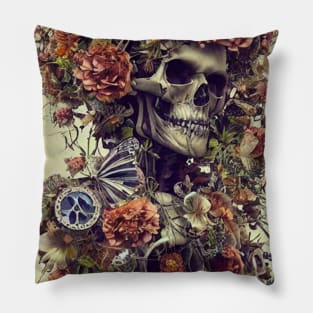 Bones and Botany Pillow