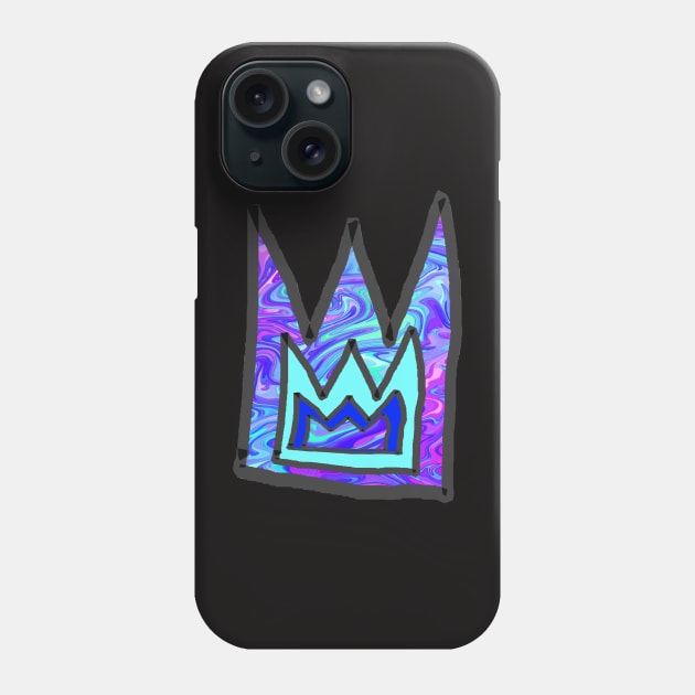 graffiti crown Phone Case by LowEndGraphics