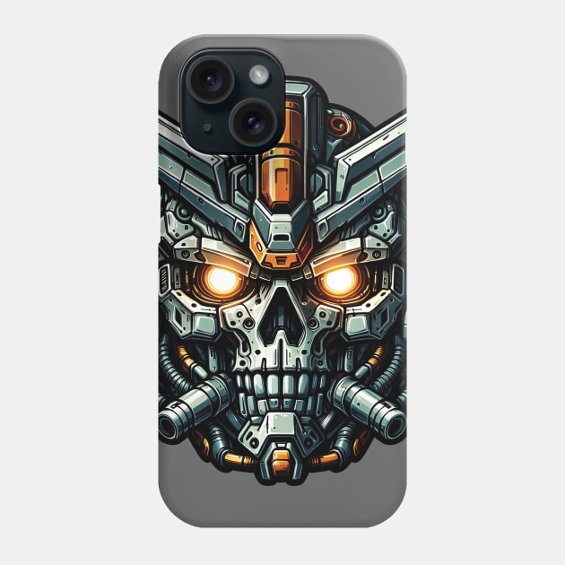 Biomech Skull S01 D21 Phone Case by Houerd