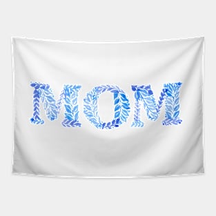 Mom in blue Tapestry