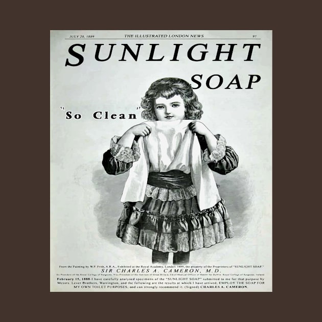 Vintage Sunlight Soap Advertisement by xposedbydesign