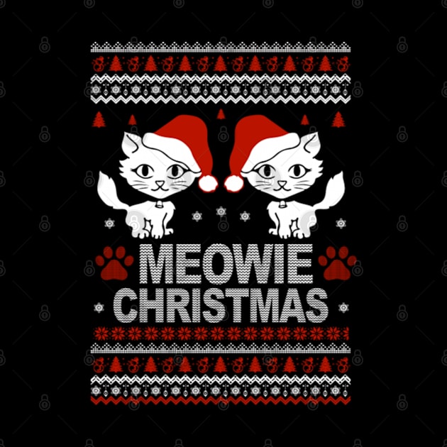 Meowie Ugly Christmas Sweater by uglygiftideas