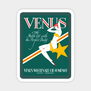 1925 Venus Oil Company Magnet