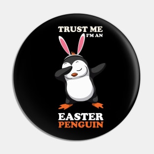 EASTER BUNNY DABBING - EASTER PENGUIN Pin