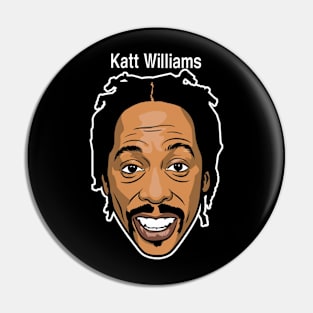 Katt Williams Funny Face Pin