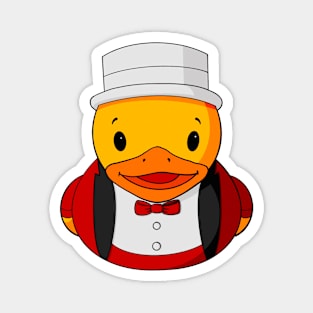 Ringmaster Rubber Duck Magnet