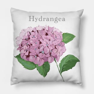 Hydrangea flower Pillow