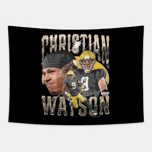 Christian Watson Green Bay Vintage Tapestry