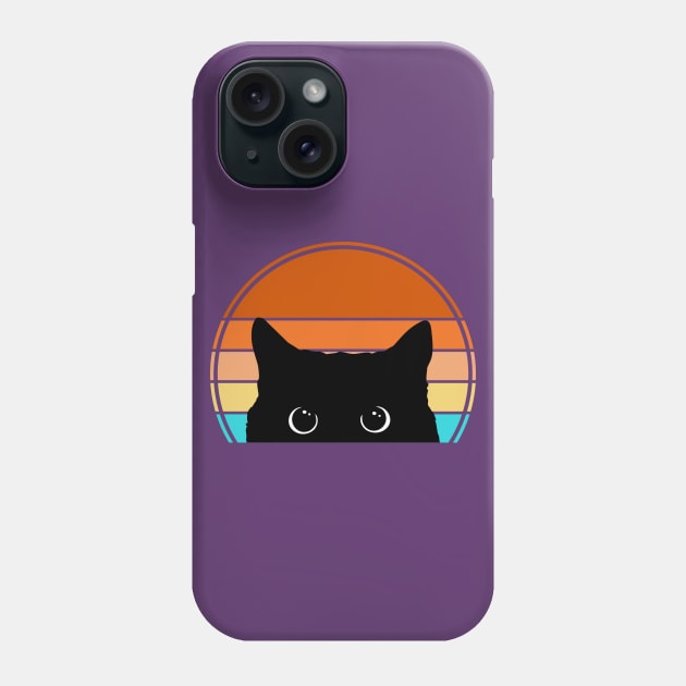 Black Cat Phone Case by Cartel