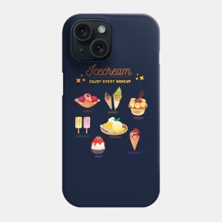 I'm just here for free icecream Phone Case