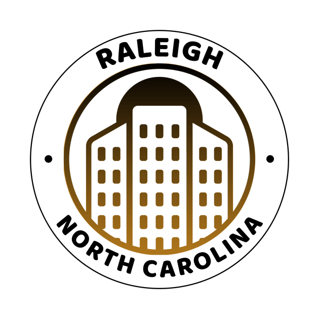 Raleigh, North Carolina by Mountain Morning Graphics