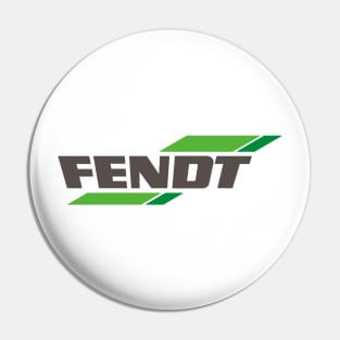 Fendt Tractors Logo grey Pin