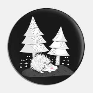 Hedgehog Drawing Pin