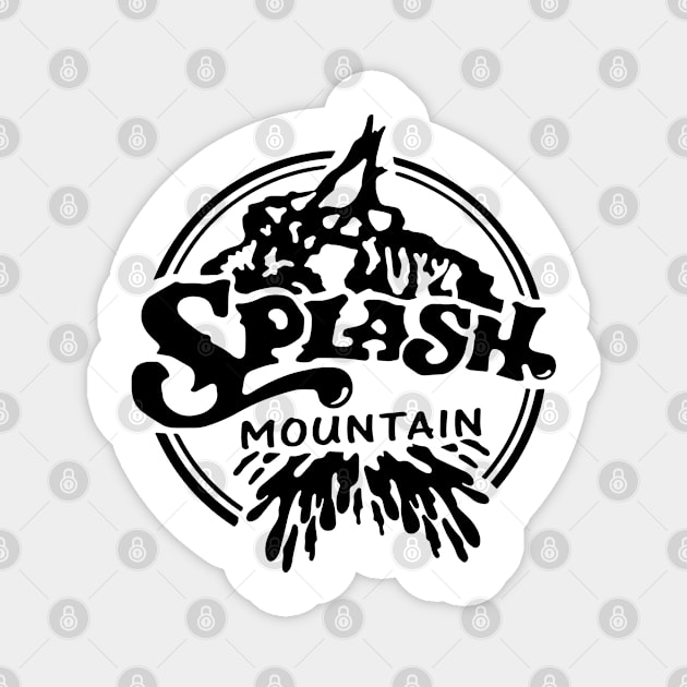 Vintage Splash Mountain Magnet by gamecard456.doom