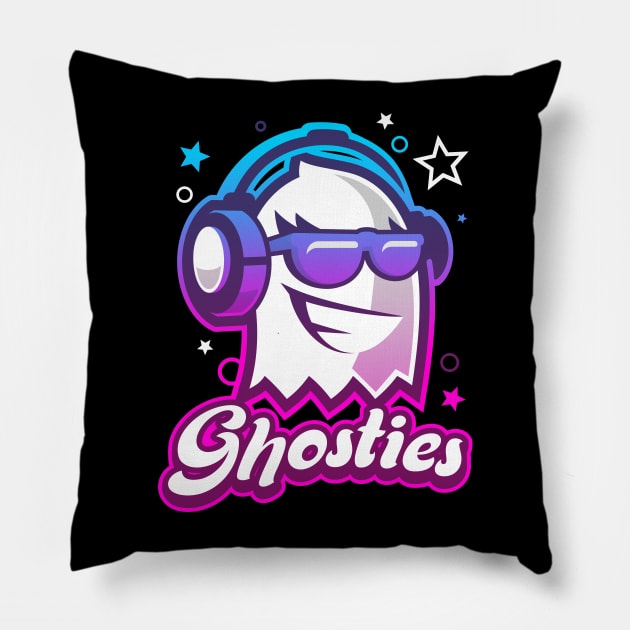 Ghosties Pillow by JGhosty