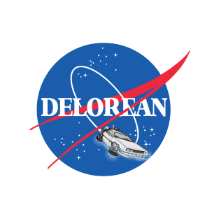Delorean Nasa T-Shirt