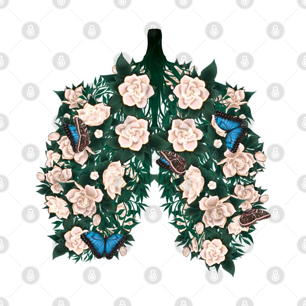 Flower Lungs by Dr.Bear