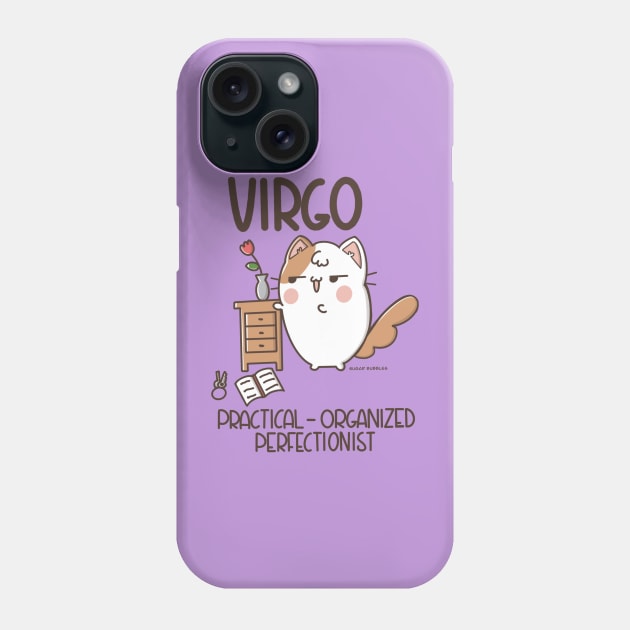 Virgo Phone Case by Sugar Bubbles 