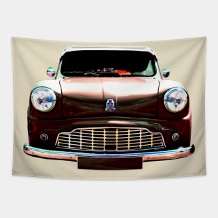 Standard Eight 1950s British classic car high contrast Tapestry