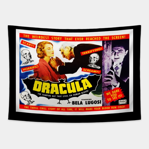 Dracula (1931) 6 Tapestry by GardenOfNightmares
