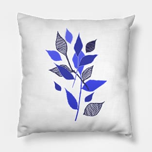 Very Peri Foliage Pillow