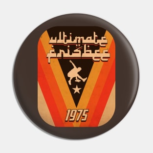 Ultimate Frisbee Vintage Pin