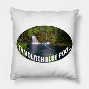 Tamolitch Falls- Blue Pool Oregon Pillow