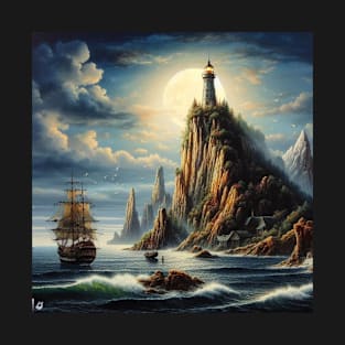 Beautiful Seascape . T-Shirt