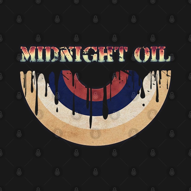 Melted Vinyl - Midnight Oil by FUTURE SUSAN