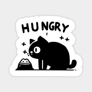 Feed me, miaw! Magnet