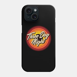 Three Dog Night - Vintage Circle Phone Case