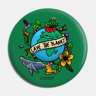 “Save The Planet” Pin