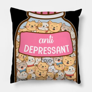 Cat Anti Depressant Pillow