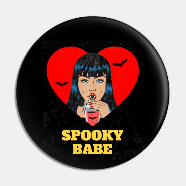 Spooky Babe Pin by Live Together