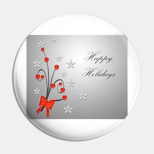 Happy holidays Pin