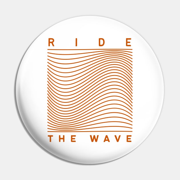 Ride The Wave Pin by Tactona