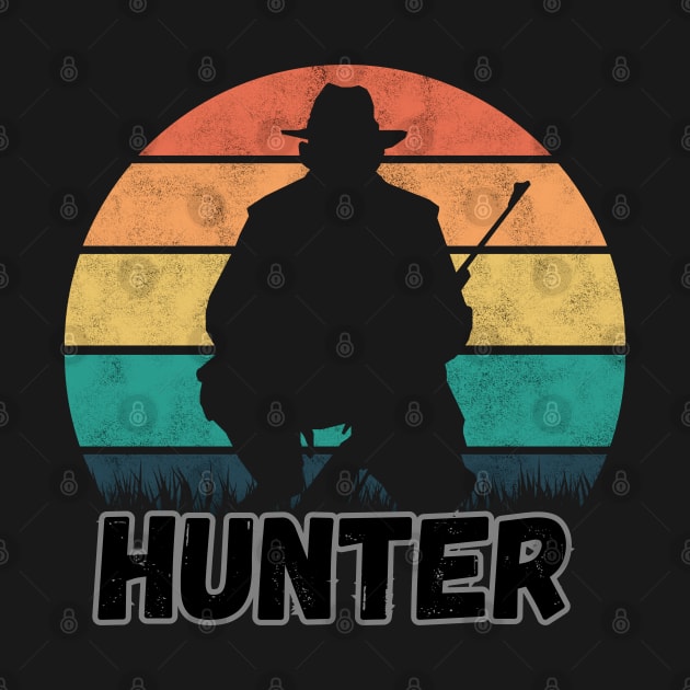 A hunter with a rifle by Wild Catch