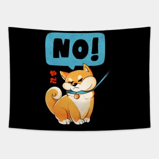 Shiba NO - Cute Funny Shiba Inu Dog Gift Tapestry