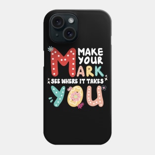 Groovy The Dot Day Make Your Mark See Where It Takes You Dot Phone Case