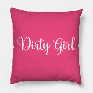 Dirty Girl Mud Run Pillow