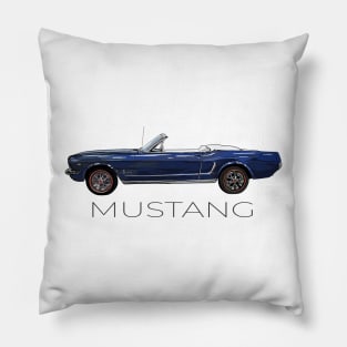 Ford 64 Mustang Convertible Pillow