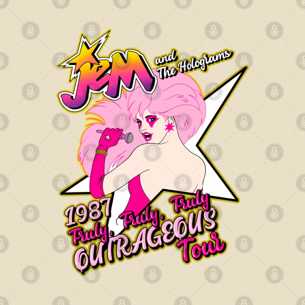 Jem Outrageous 1987 by Black Red Store