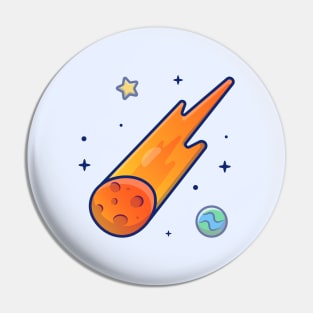 Meteorite Pin