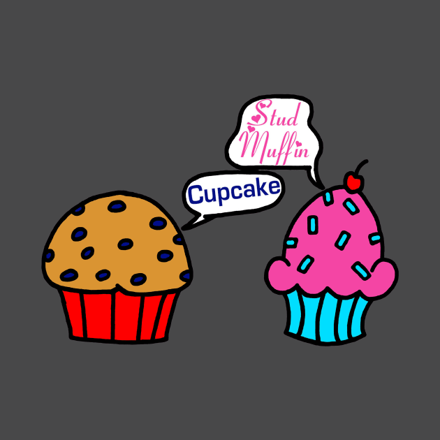 Cupcake vs. Stud Muffin by BogusPunkin Studios 