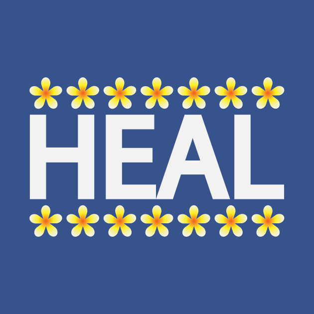 Heal healing artistic design by DinaShalash